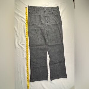 Gray Straight-Leg Chinos